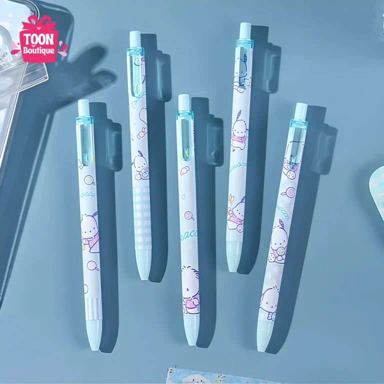5-Piece Pochacco Gel Pen Set