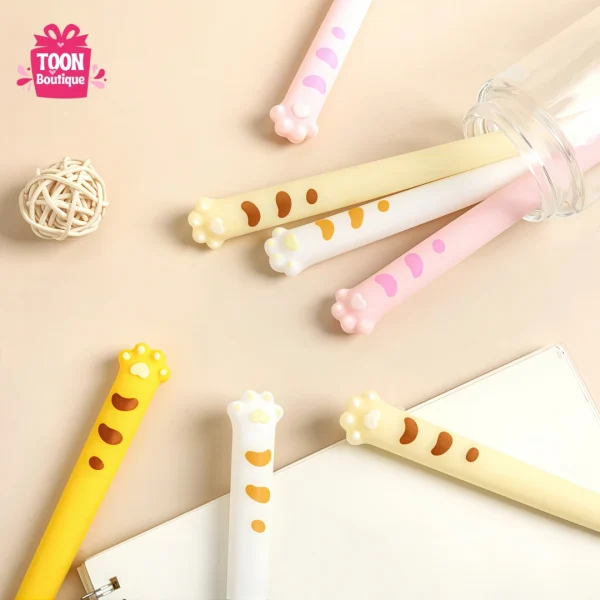 Adorable Cat Paw Gel Pen