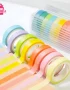 10PCS Slim Washi Tape Rolls