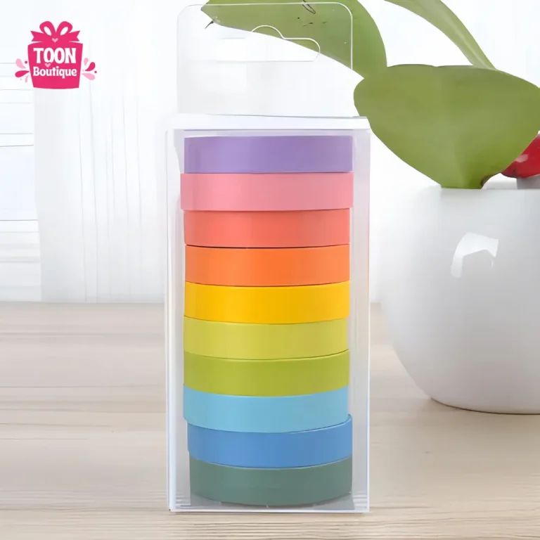 10PCS Slim Washi Tape Rolls