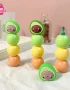 Cute Avocado Highlighters – Detachable 3-Color Set