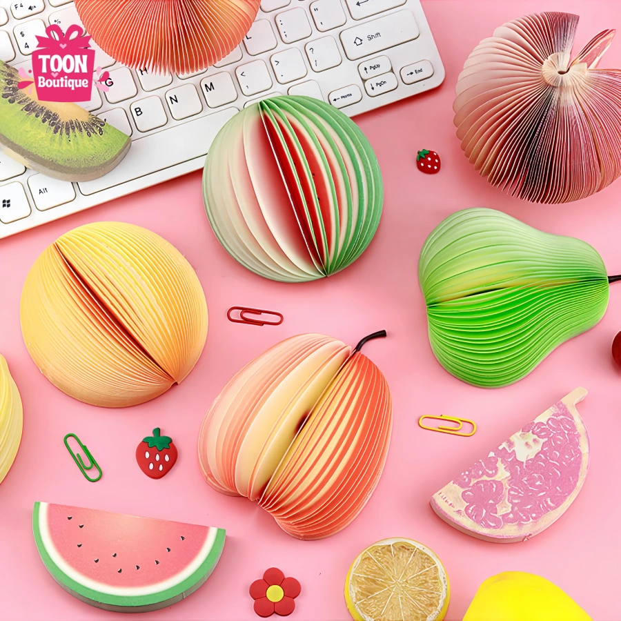 3D Fruit Memo Pad